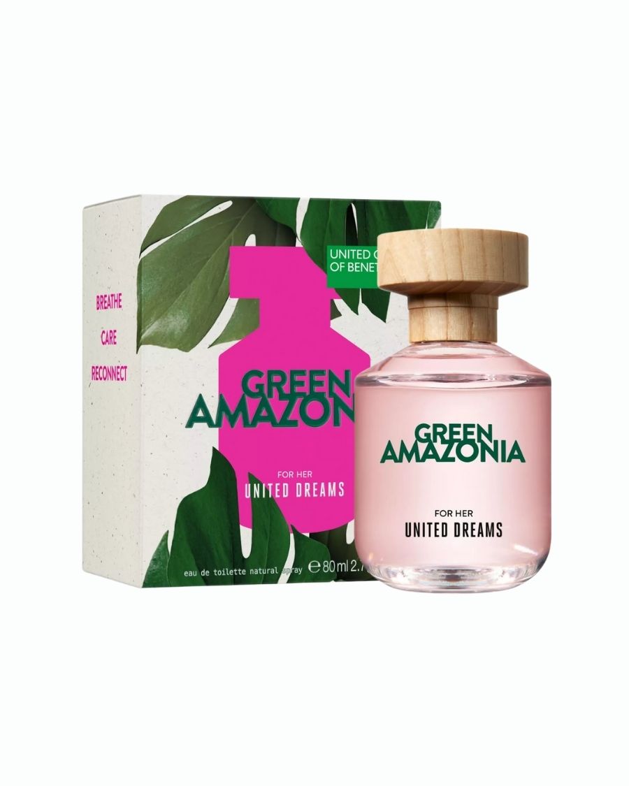 Benetton Green Amazonia 80 ml edt Mujer