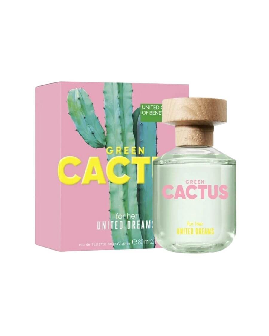 Benetton Green Cactus For Her 80 ml EDT Mujer
