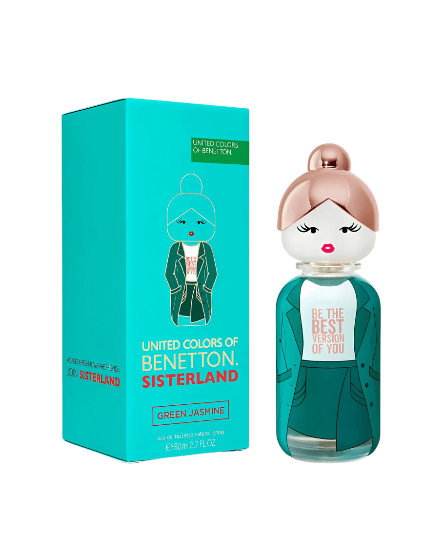 Benetton United Colors Sisterland Green Jasmine 80 ml edt mujer