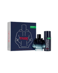 Set Benetton We Are Tribe Intense (perfume 90 ml + body spray 150 ml) hombre