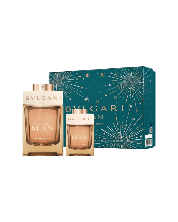 Set Bvlgari Terrae Essence (perfume 100 ml + mini 10 ml) hombre