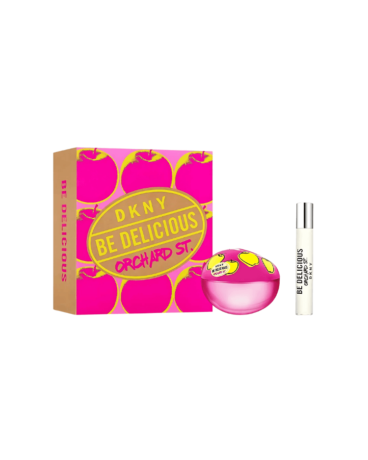 Set Dkny Be Delicious Orchard St (perfume 100 ml + mini 15 ml) mujer