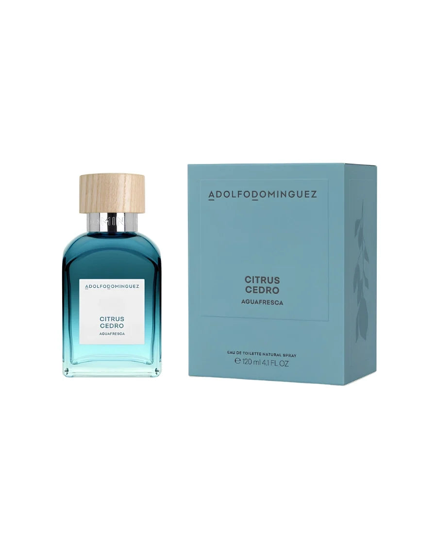 Adolfo Dominguez Agua Fresca Citrus Cedro 120 ml edt Hombre