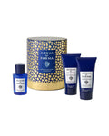 Set Acqua Di Parma Arancia Di Capri La Riserva (perfume 50 ml + body lotion 75 ml + body Wash 75 ml) Hombre