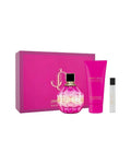 Set Jimmy Choo Rose Passion (edp 100 ml + Loción corporal 100 ml + Mini edp 7.5 ml) Mujer