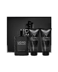 Set Salvatore Ferragamo Uomo Signature (perfume 100 ml + shampoo & shower gel 100 ml + after shave 100 ml) Hombre