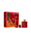 Set Versace Eros Flame (perfume 100 ml + mini 5 ml + shower gel 150 ml) Hombre